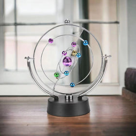 MarsGeek Solar System Ball magnet ring detail, precision magnets on display