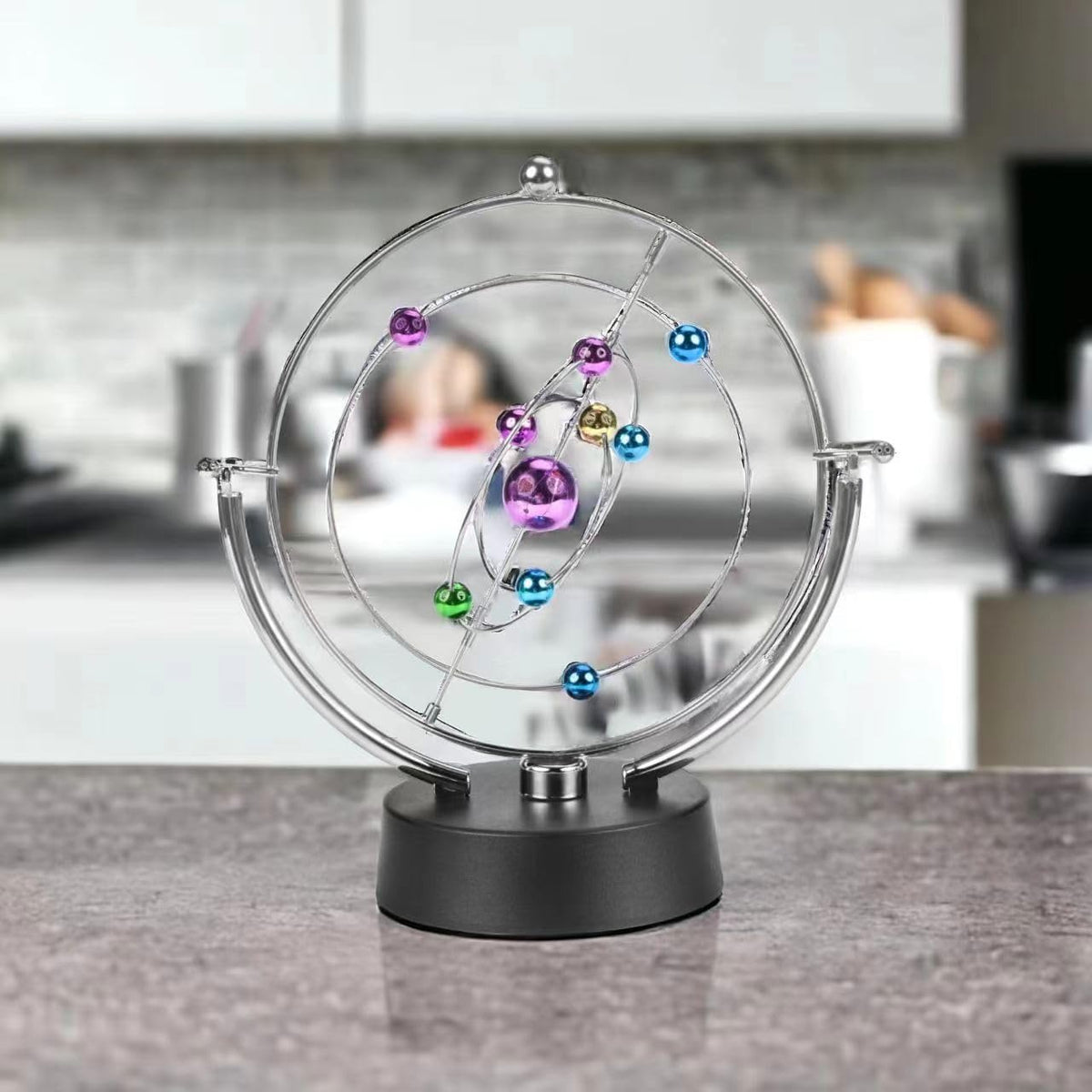 MarsGeek Solar System Ball office desk decor enhances workspace vibe