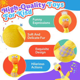 Marsjoy duck glows softly in the dark, adding mood lighting.