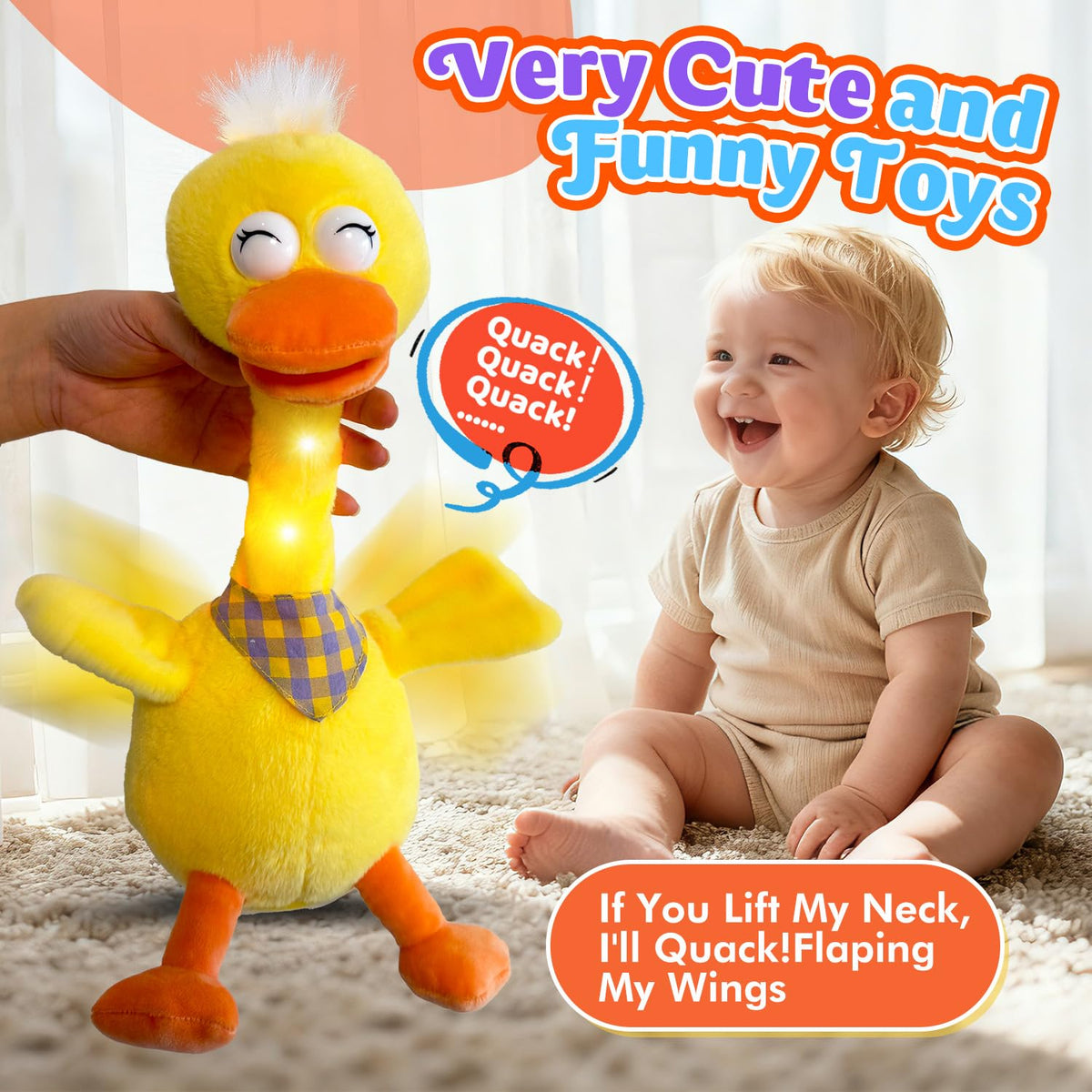 Marsjoy duck records up to 15 seconds for personal messages.