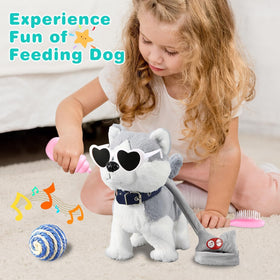 Marsjoy Husky soft plush material provides a gentle tactile experience