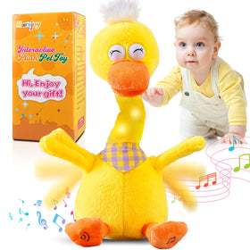 Marsjoy talking duck dances to music, boosting kids' rhythm and imagination.