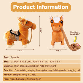 Marsjoy pony belly battery access enables quick, at-home setup.