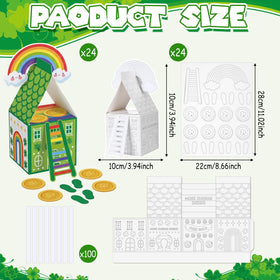 Marspark Leprechaun Trap Kit die-cut cards for crafting and scene setup
