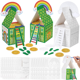 Marspark Leprechaun Trap Kit house box cards ready for coloring and display
