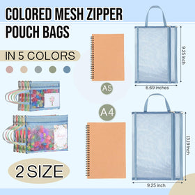 Marspark mesh bags with handles closeup showing portable organization.
