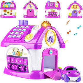 Marstone 8-in-1 learning house highlights interactive play to boost early cognitive skills.
