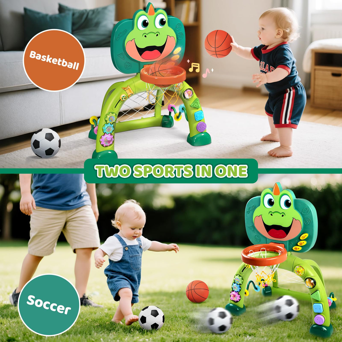 Marstone animal buttons teach sounds and names during play sessions.