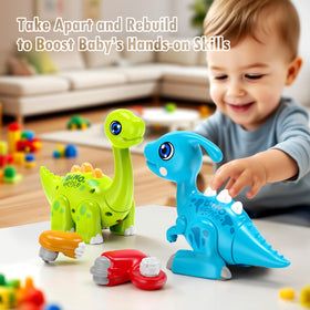 Marstone mix-and-match dinosaur set sparks creative building for toddlers.
