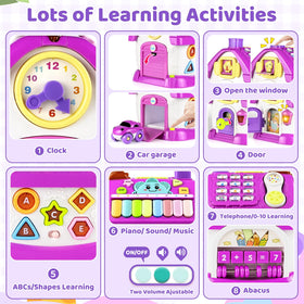 Marstone toddler toy music piano invites musical exploration and rhythm awareness.