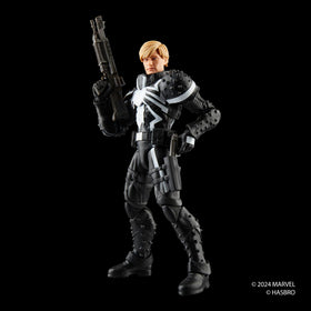 Six-inch scale fits with other Marvel Legends figures in a display.