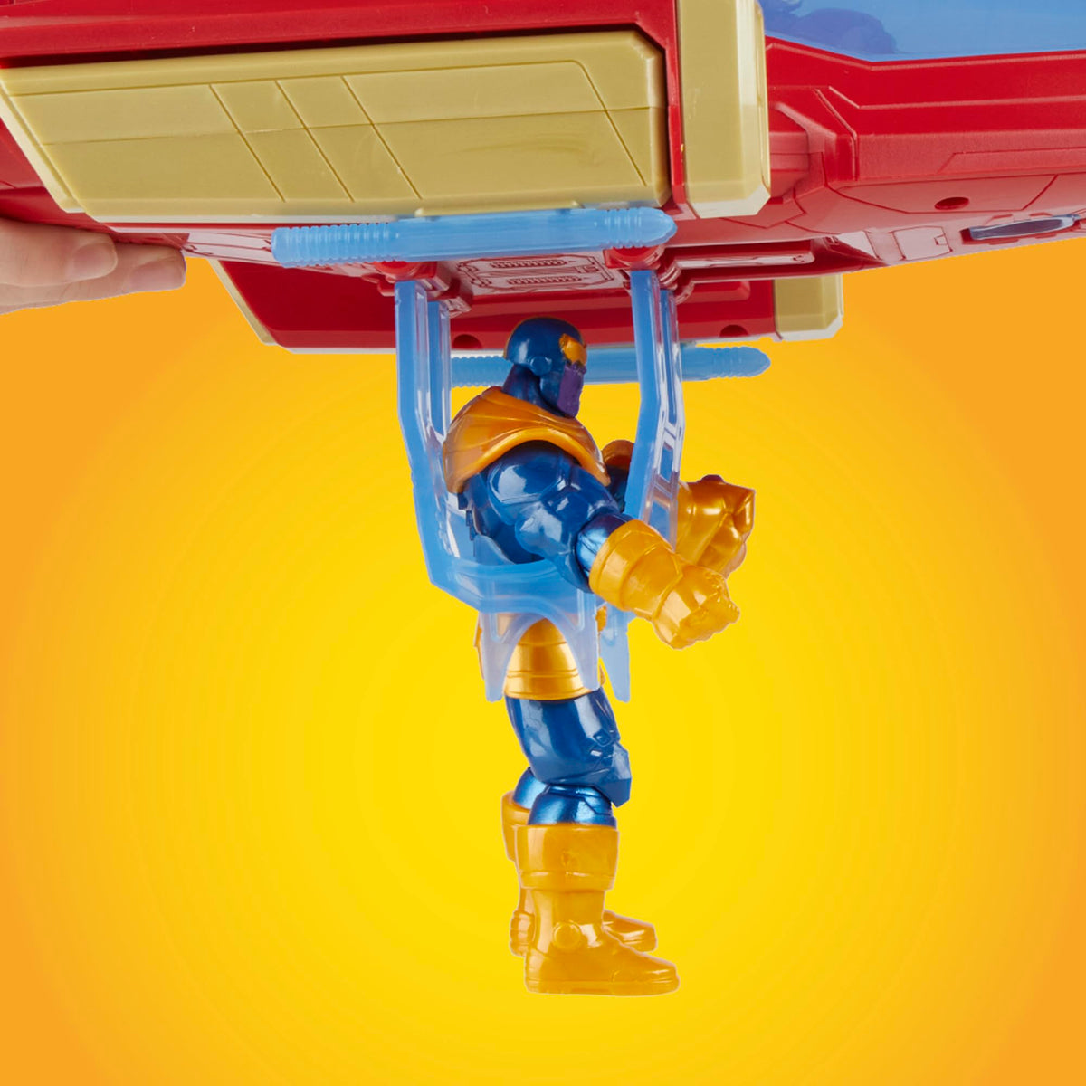 Marvel Avengers Epic Hero Series world-building with compatible figures and vehicles