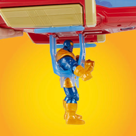 Marvel Avengers Epic Hero Series world-building with compatible figures and vehicles