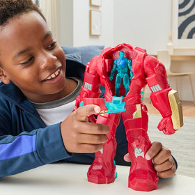 Hulkbuster wrist projectile blast for dynamic play