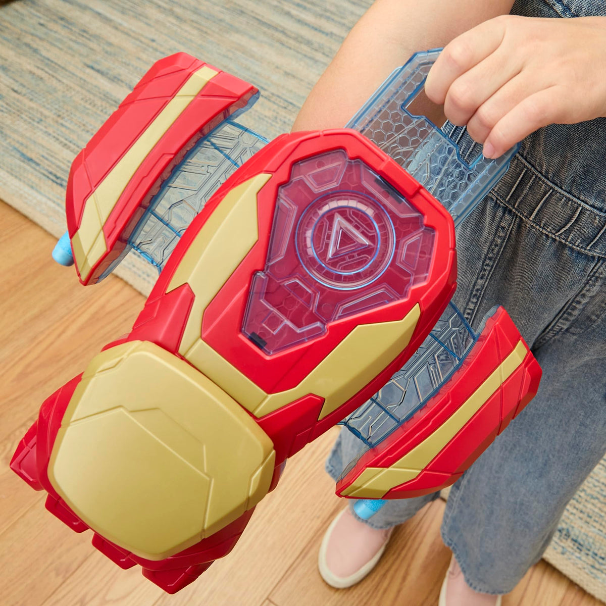 Marvel Avengers Iron Man Arc Blaster sparks imaginative play