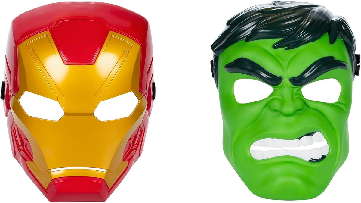 Marvel Avengers Iron Man mask with adjustable strap for kids.