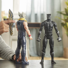 Sleek, detailed Wakanda armor enhances heroic roleplay