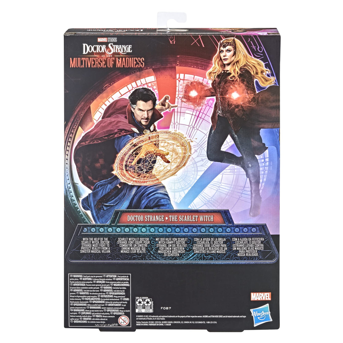Marvel Titan Hero 2-pack display-ready set ideal for kids ages 4 and up.