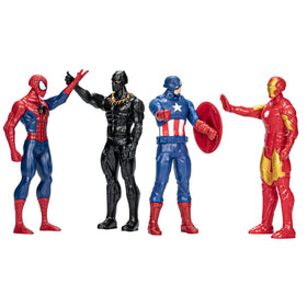 Marvel Avengers Ultimate Protectors Pack Captain America figure, shield-ready for defense.