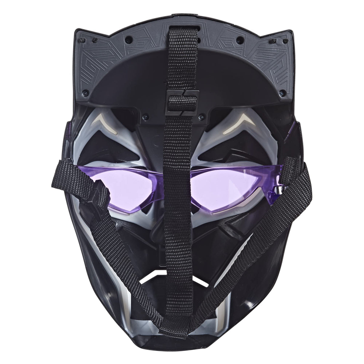 Marvel Black Panther Vibranium Power FX Mask activated lights for action scenes.