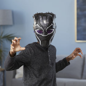 Marvel Black Panther Vibranium Power FX Mask legacy collection branding for collectible play.
