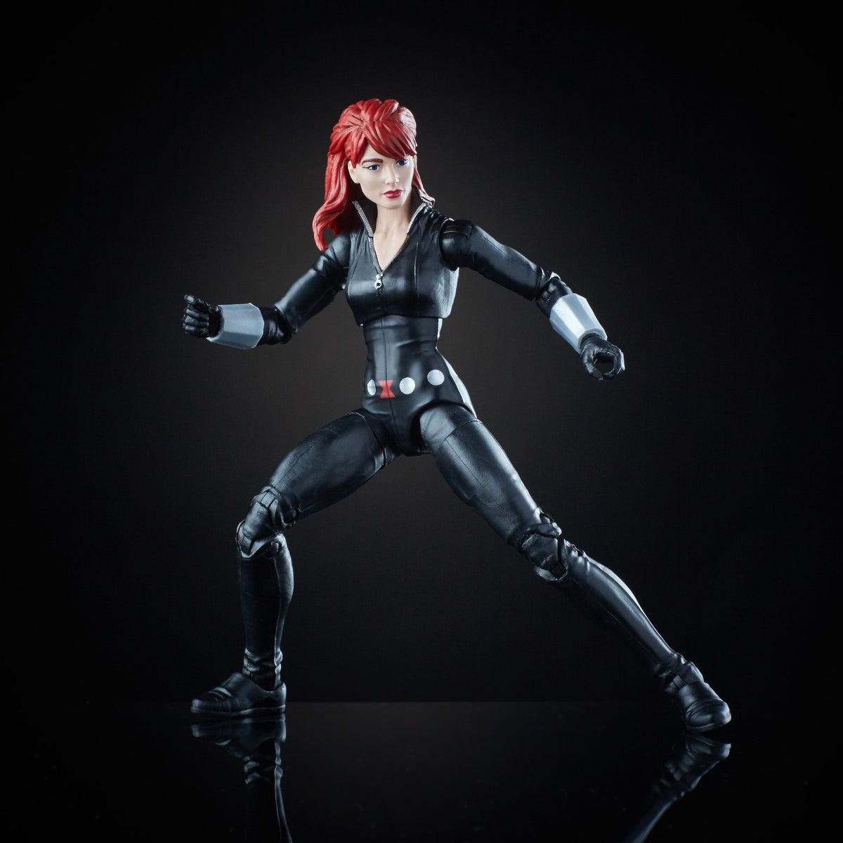 Marvel Black Widow figure with detailed articulation supports versatile posing and collection