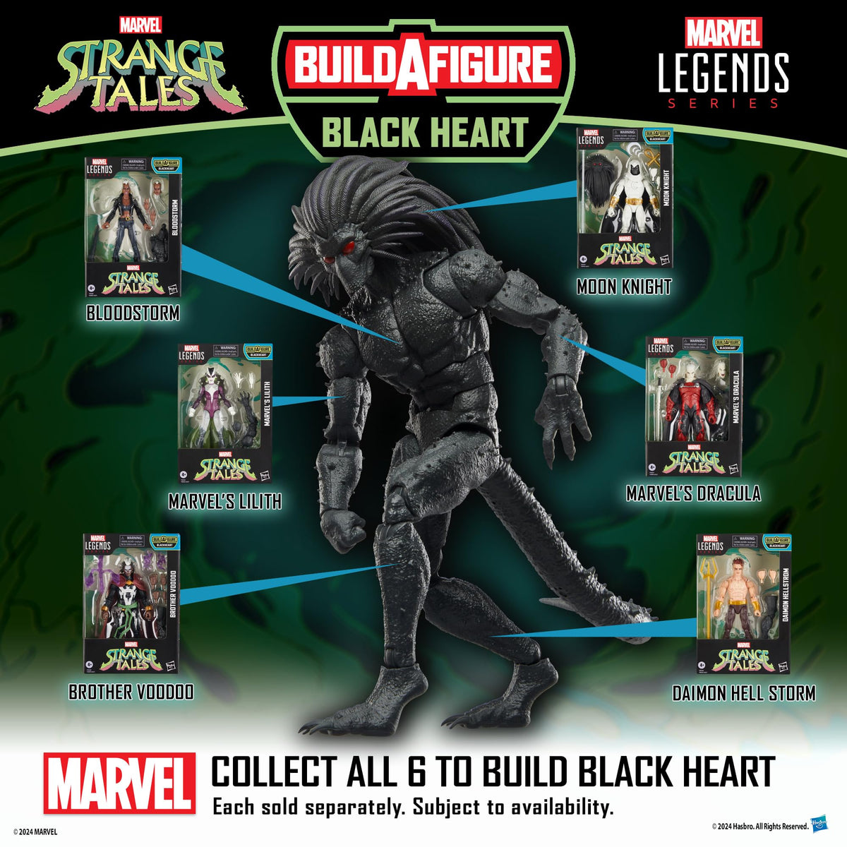 Marvel Brother Voodoo figure on display-ready shelf