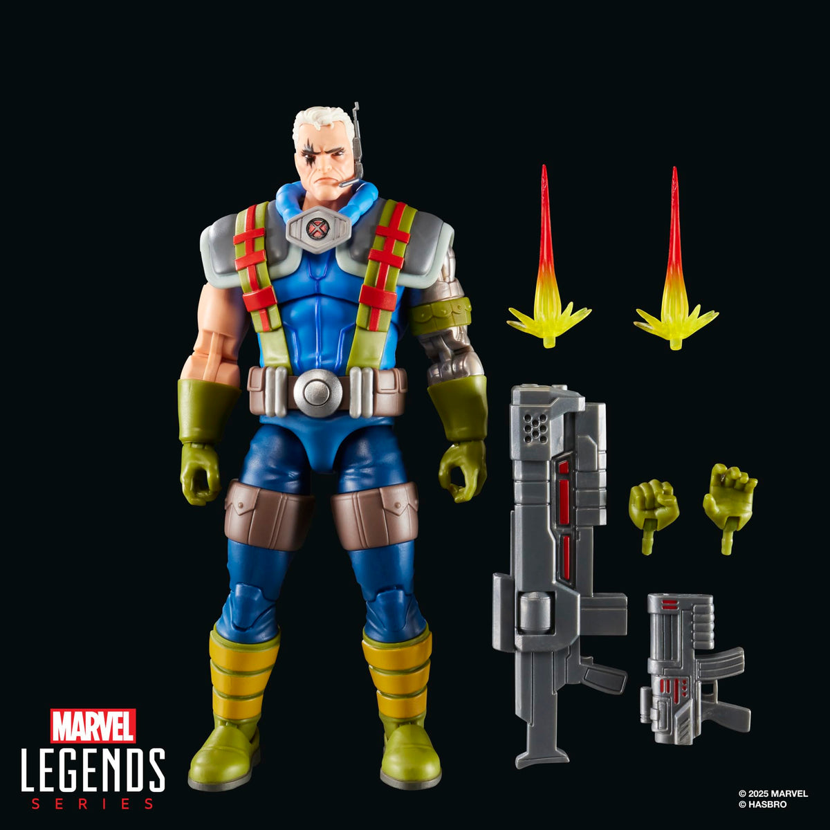 Marvel Cable collection-ready figure that complements other X-Men legends
