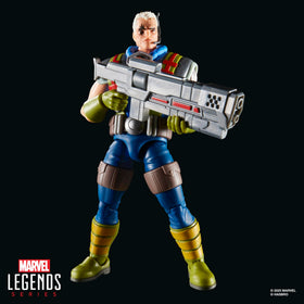 Marvel Cable time-traveler design concept on collectible figure