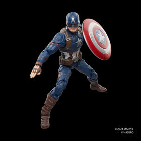 Marvel Captain America Endgame display pose on a shelf.