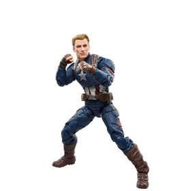Marvel Captain America Endgame portrait head for customization.