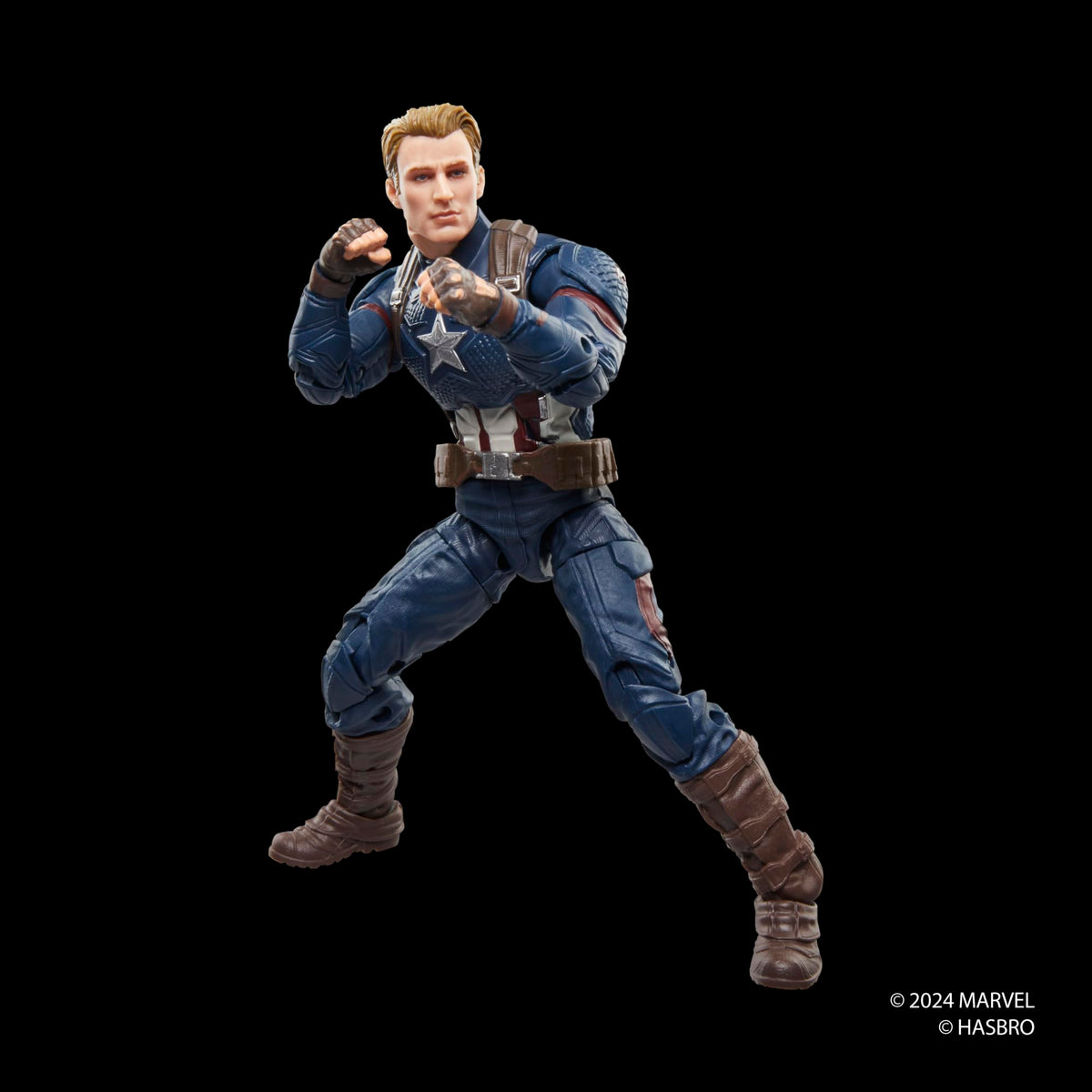 Marvel Captain America Endgame shelf display ready figure for collectors.