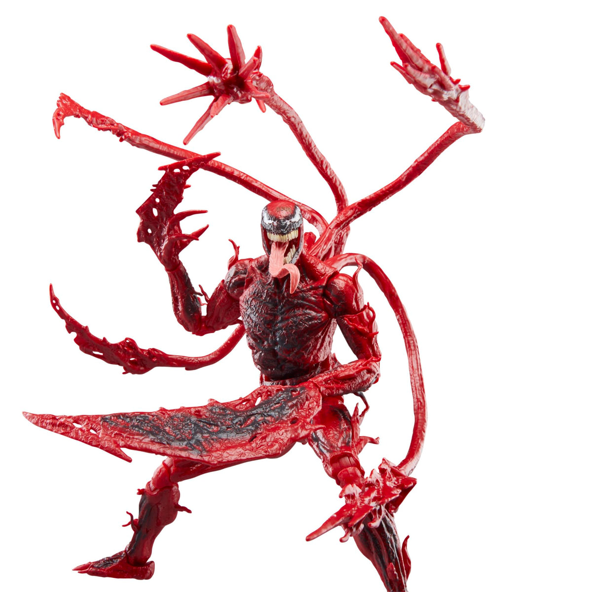 Marvel Carnage deluxe figure close-up sculpt and tendrils