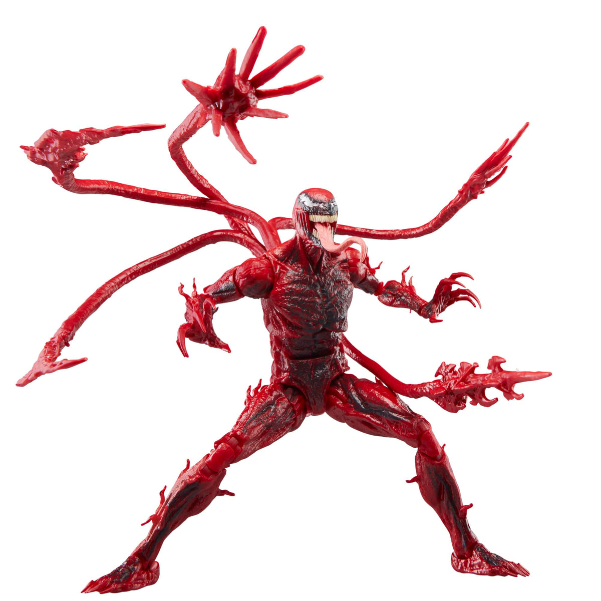 Marvel Carnage deluxe packaging window box art for shelf display