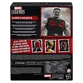 Marvel Colossus Deadpool Legacy accessories with hands and portrait for posing.