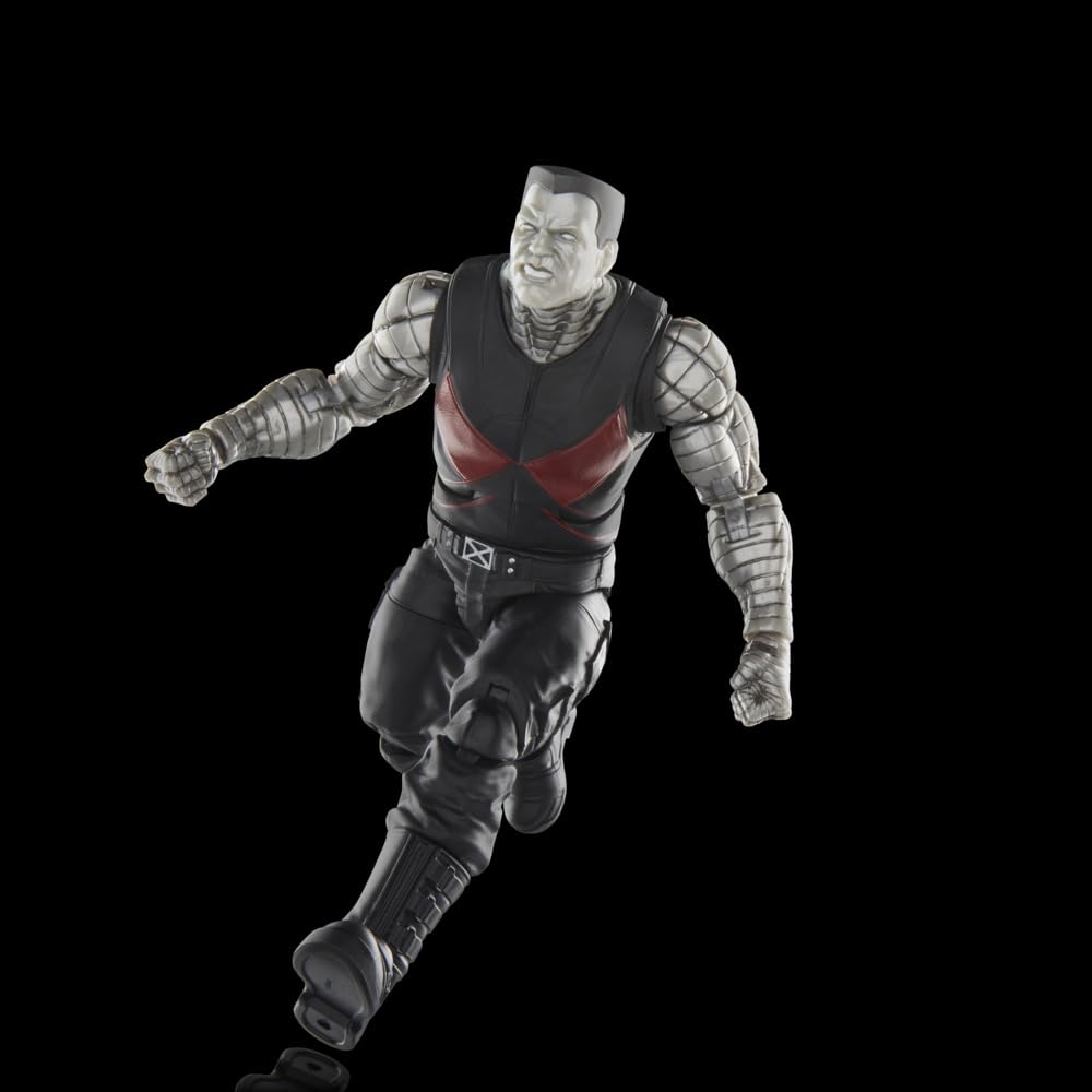Marvel Colossus Deadpool Legacy packaging art shows premium window box.