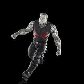 Marvel Colossus Deadpool Legacy packaging art shows premium window box.
