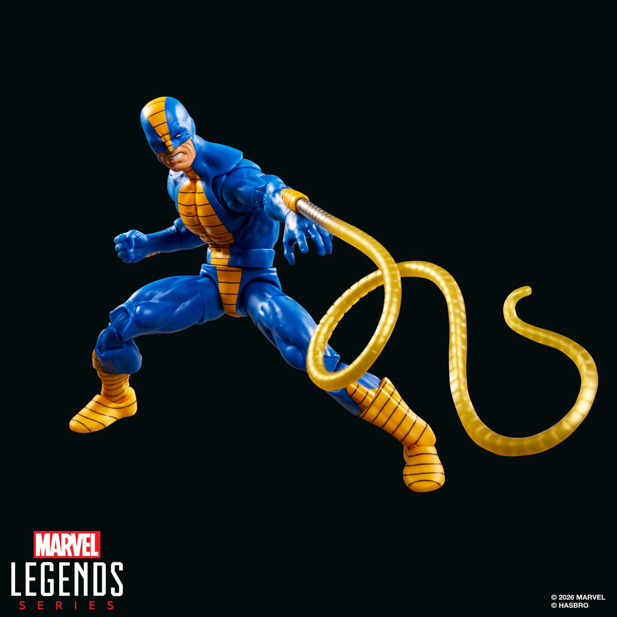 Marvel Constrictor articulation points enable varied poses and display versatility.