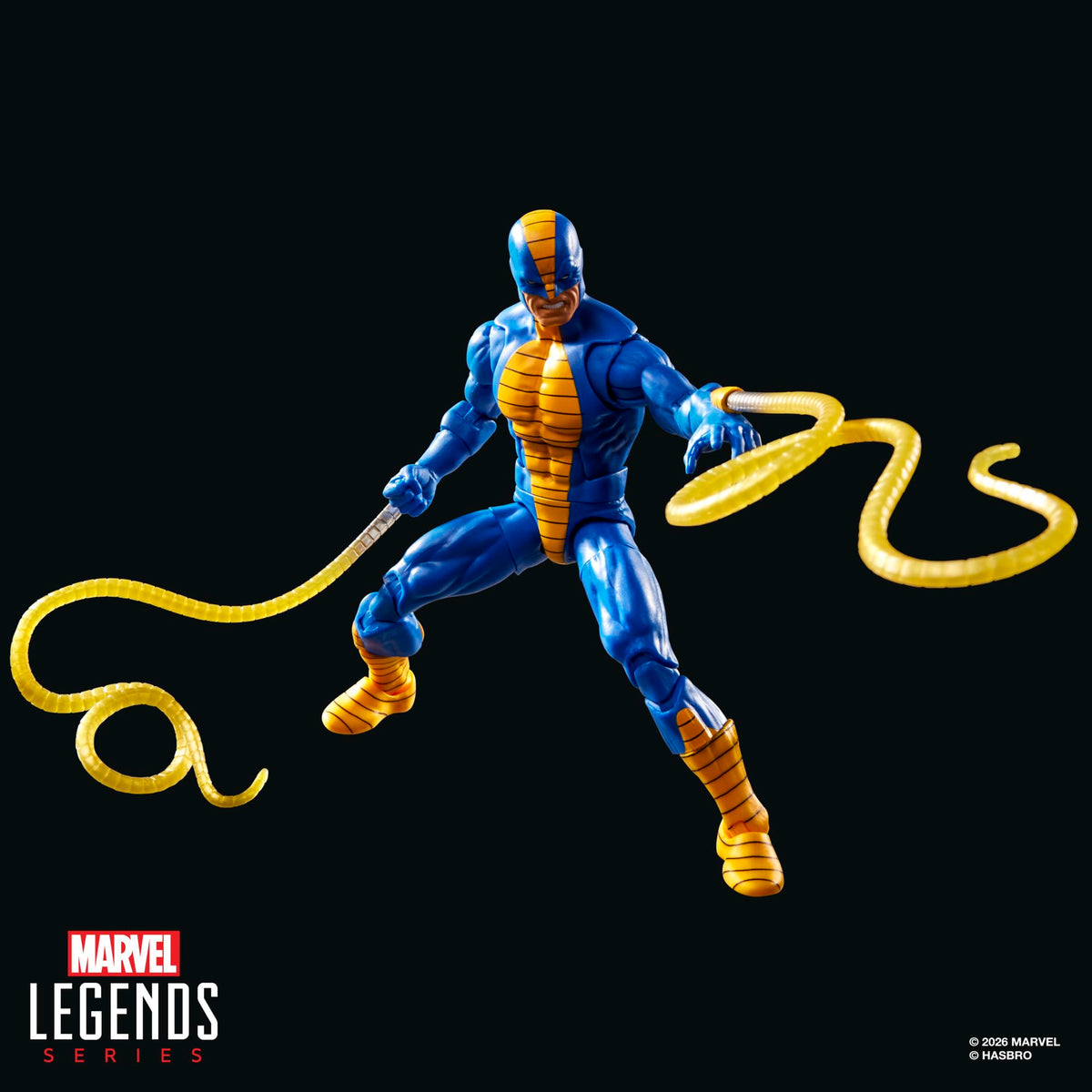 Marvel Constrictor retro cardback packaging with 1980s Secret Wars charm.