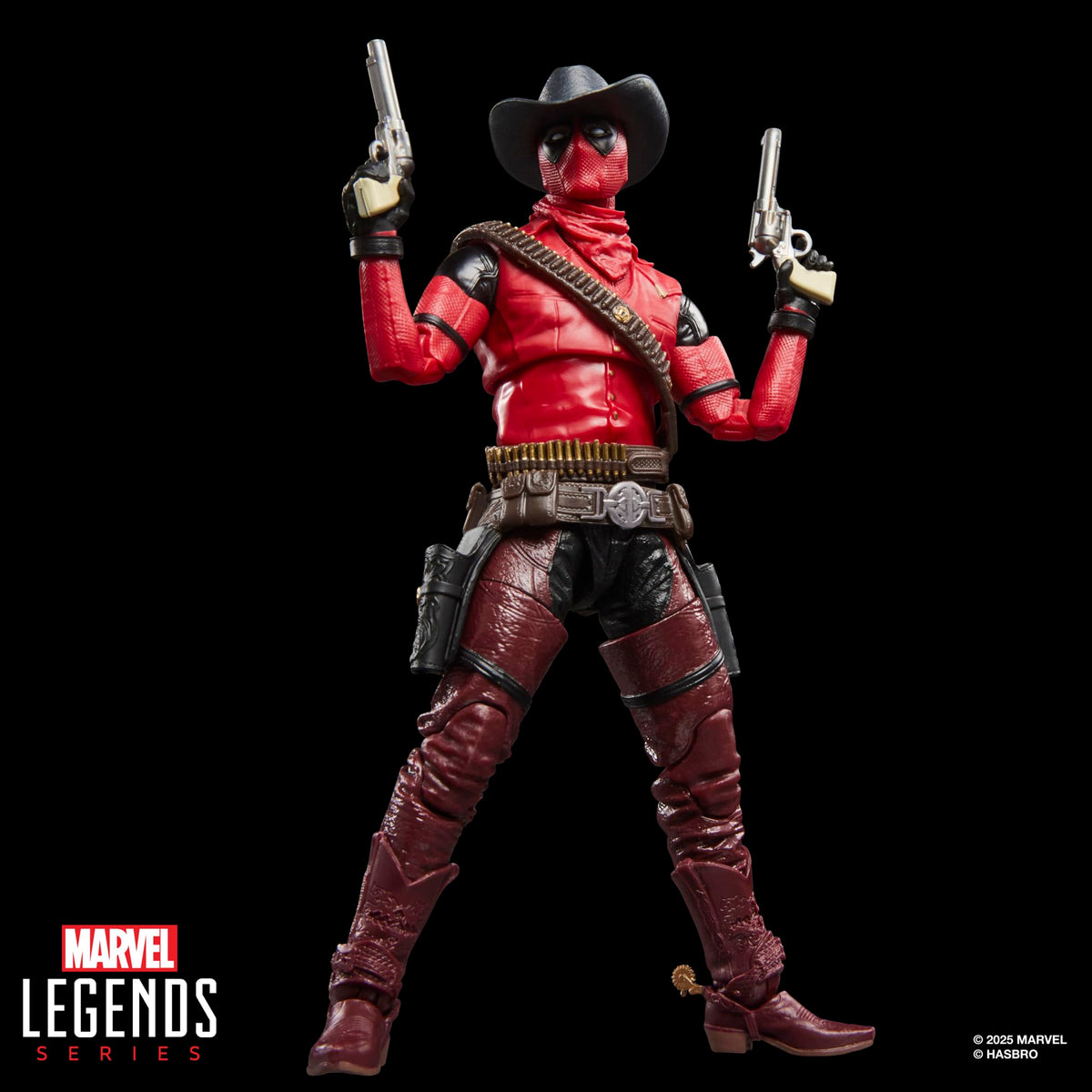 Marvel Cowboypool pistol accessories expand play scenarios while maintaining display quality