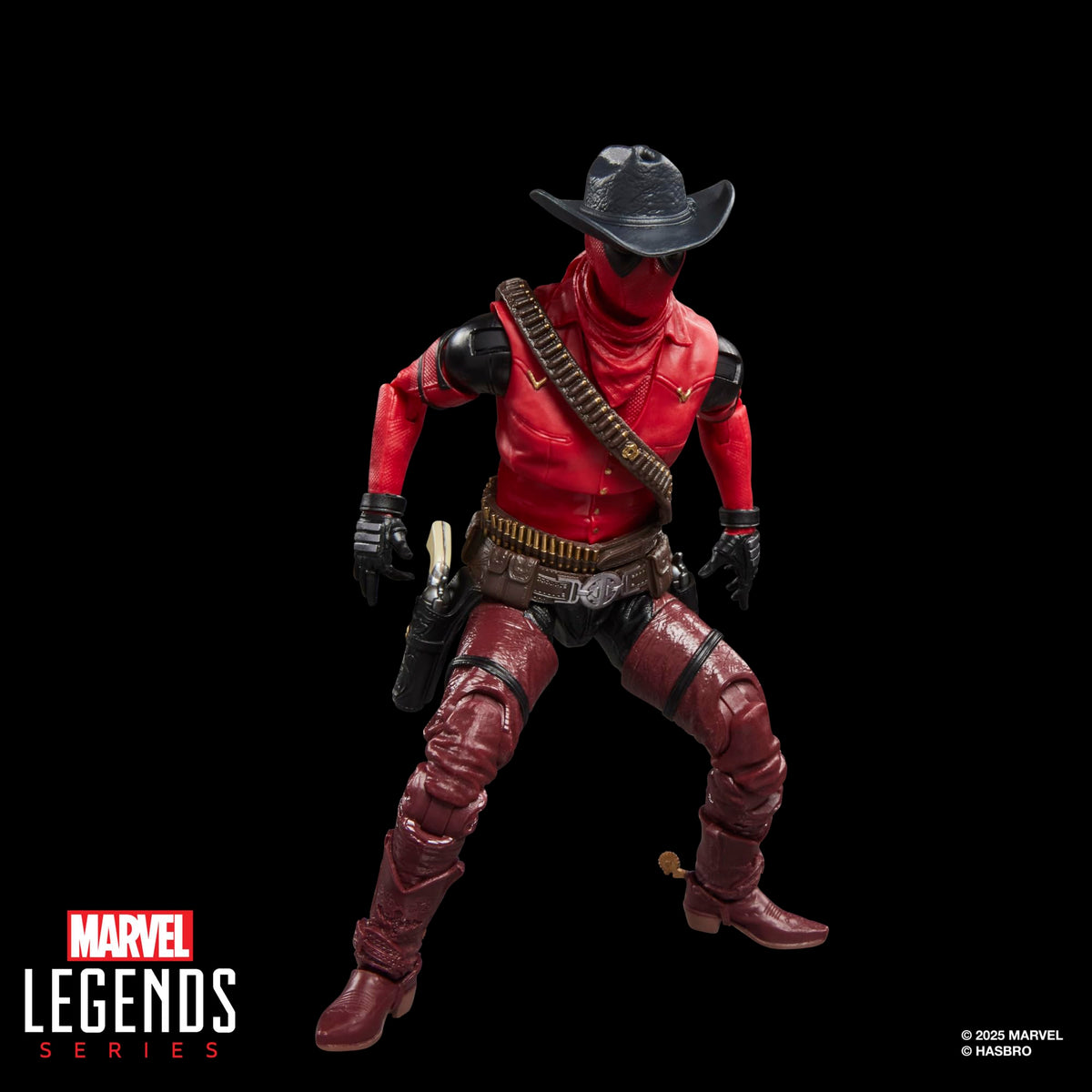 Marvel Cowboypool seven accessories set enhances posing and display options