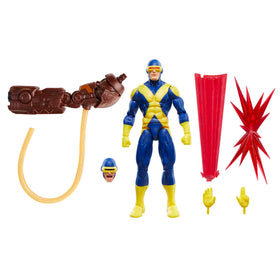 Marvel Cyclops figure front view for display-ready shelf