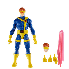 Marvel Cyclops figure front view with animation-accurate deco and multiple joints for dynamic posing