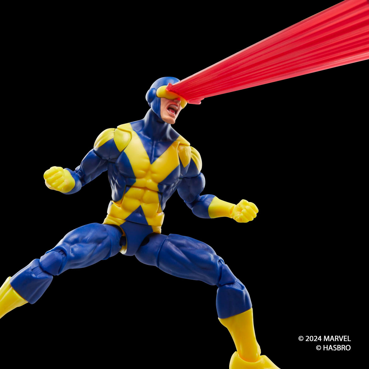Marvel Cyclops figure in window box packaging for gift-ready presentation