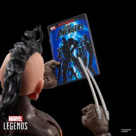 Marvel Daken accessories include alternate hands for varied gestures