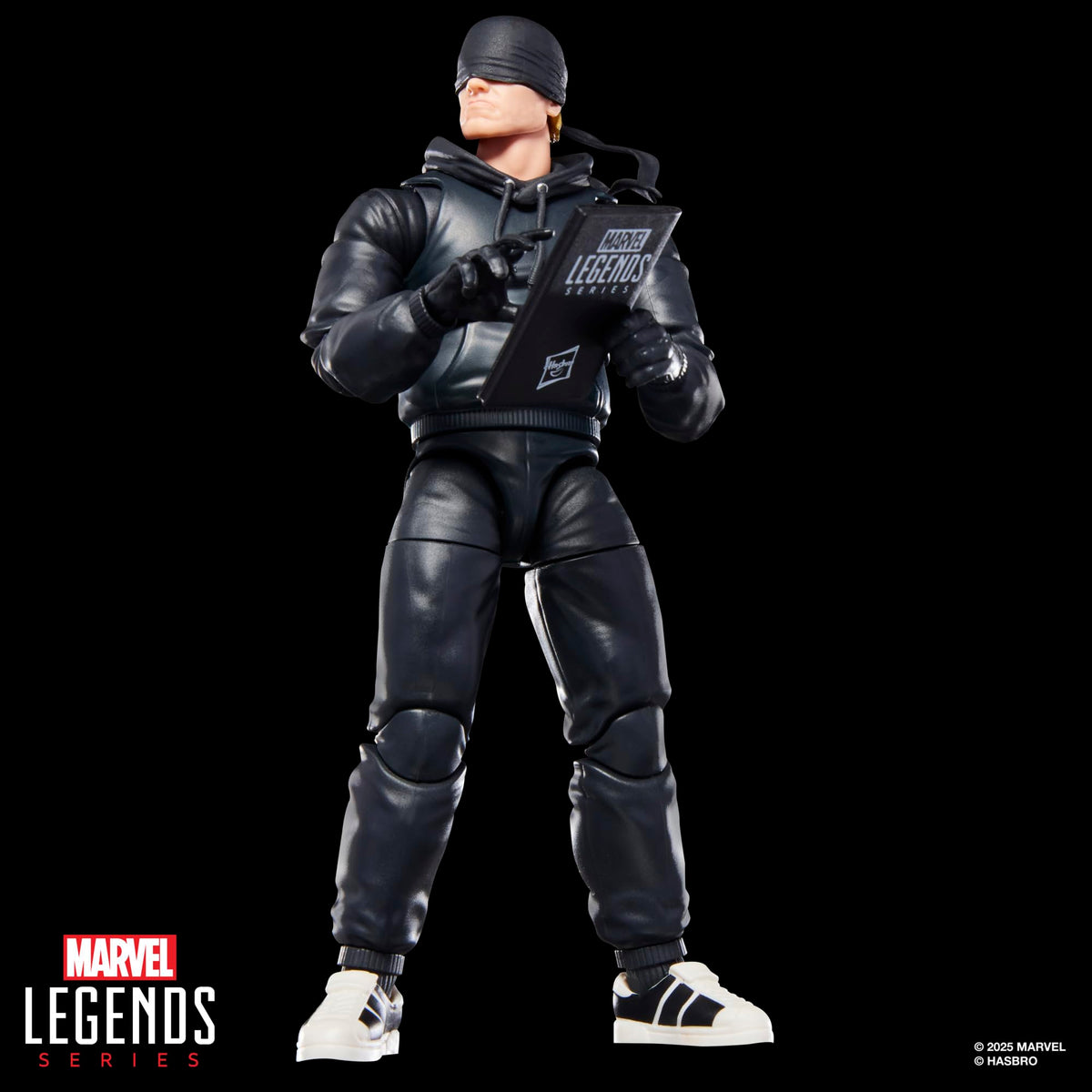 Marvel Daredevil accessories, billy club included to enhance display options.