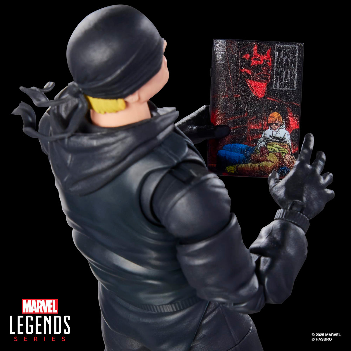 Marvel Daredevil figure, premium deco close-up for authentic display.