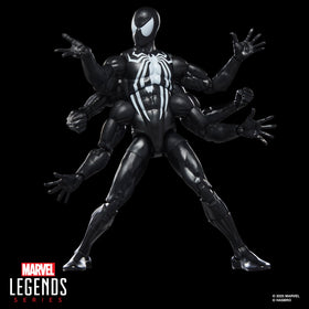 Dark Avengers Spider-Man in dynamic pose shows articulation
