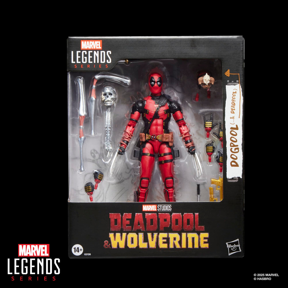 Marvel Deadpool 6-inch figure with premium articulation for dynamic poses.