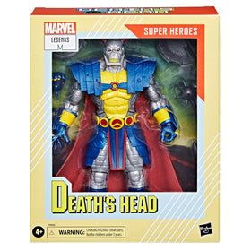 Marvel Deaths Head Deluxe figure articulation highlights for dynamic poses